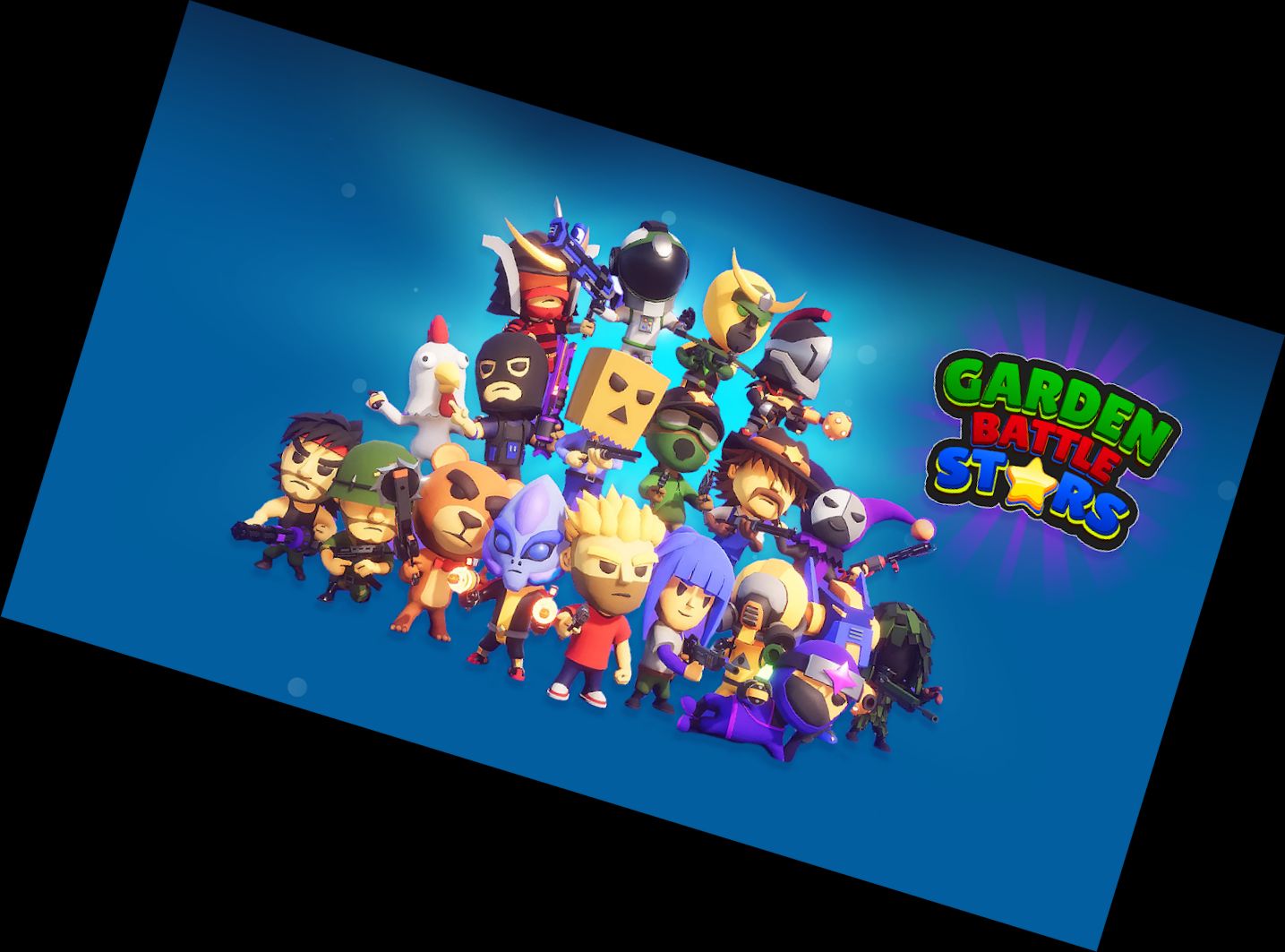 Garten-Schlachtsterne - Shooter