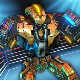 Echter Roboter Boxring