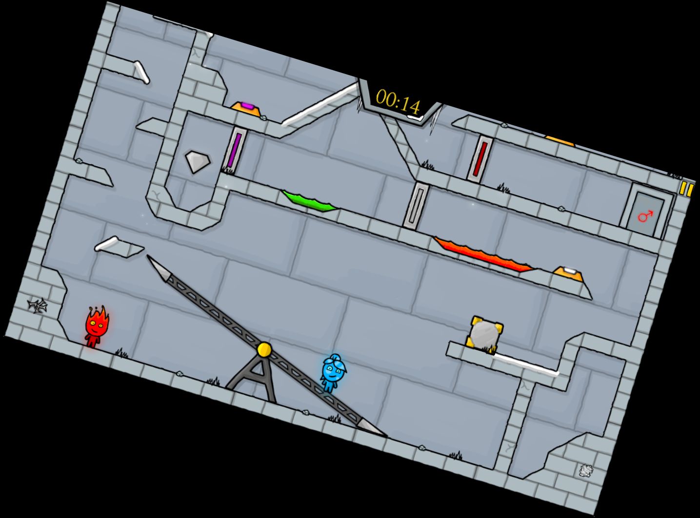 Вогняний Хлопець та Водяна Дівчина