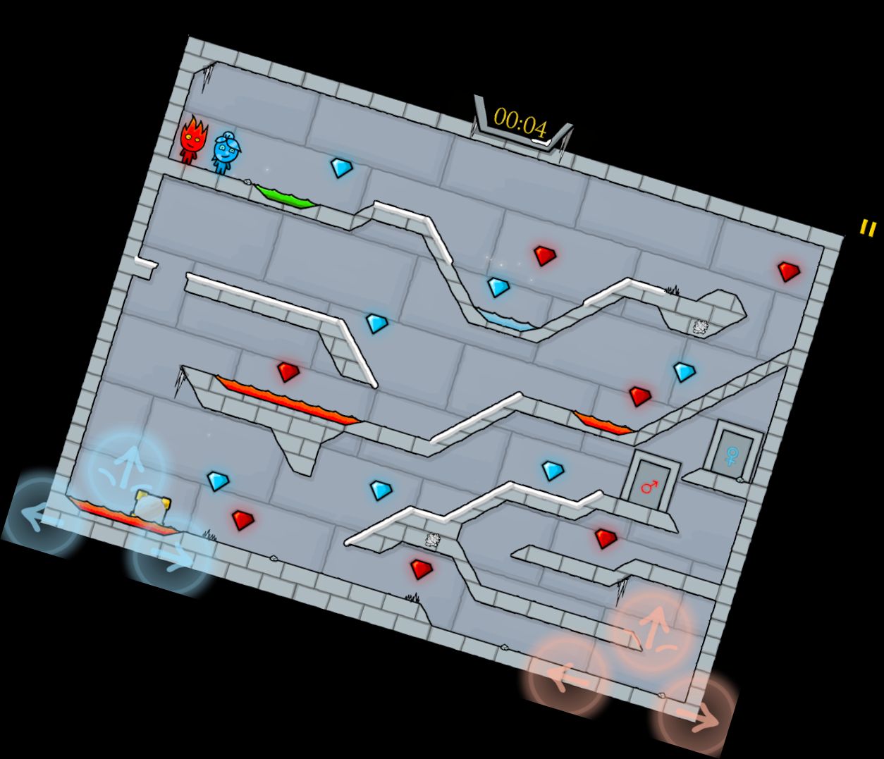 Огненный Мальчик и Водная Девочка