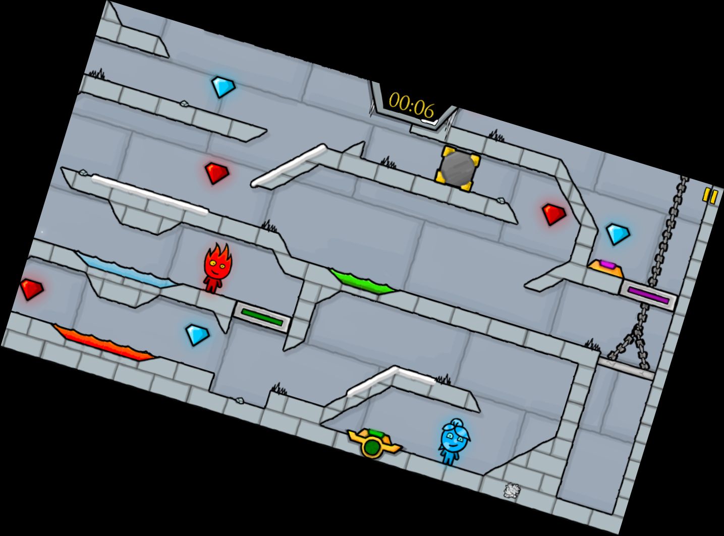 Огненный Мальчик и Водная Девочка