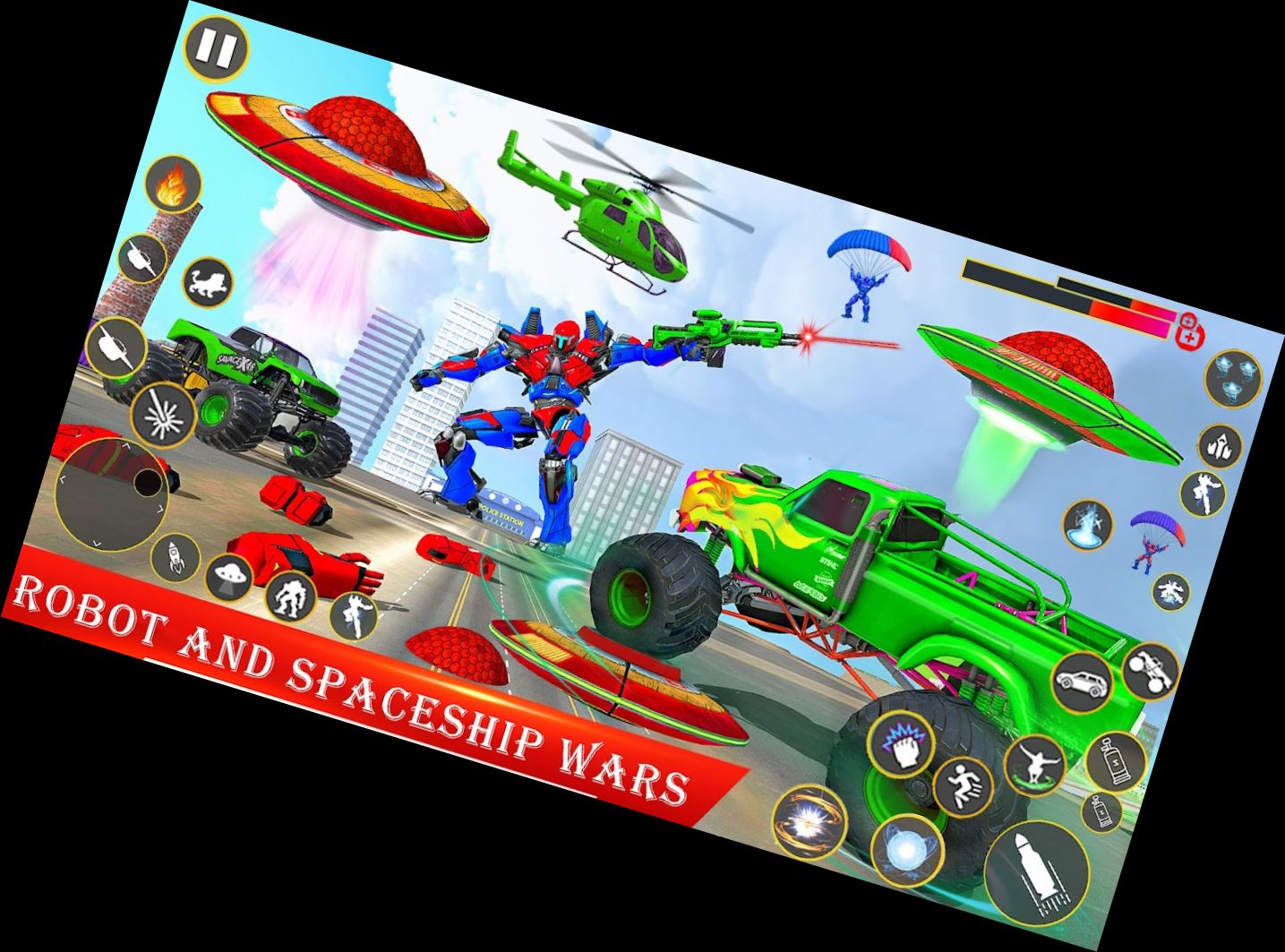 Игры Робота Космоса 3D