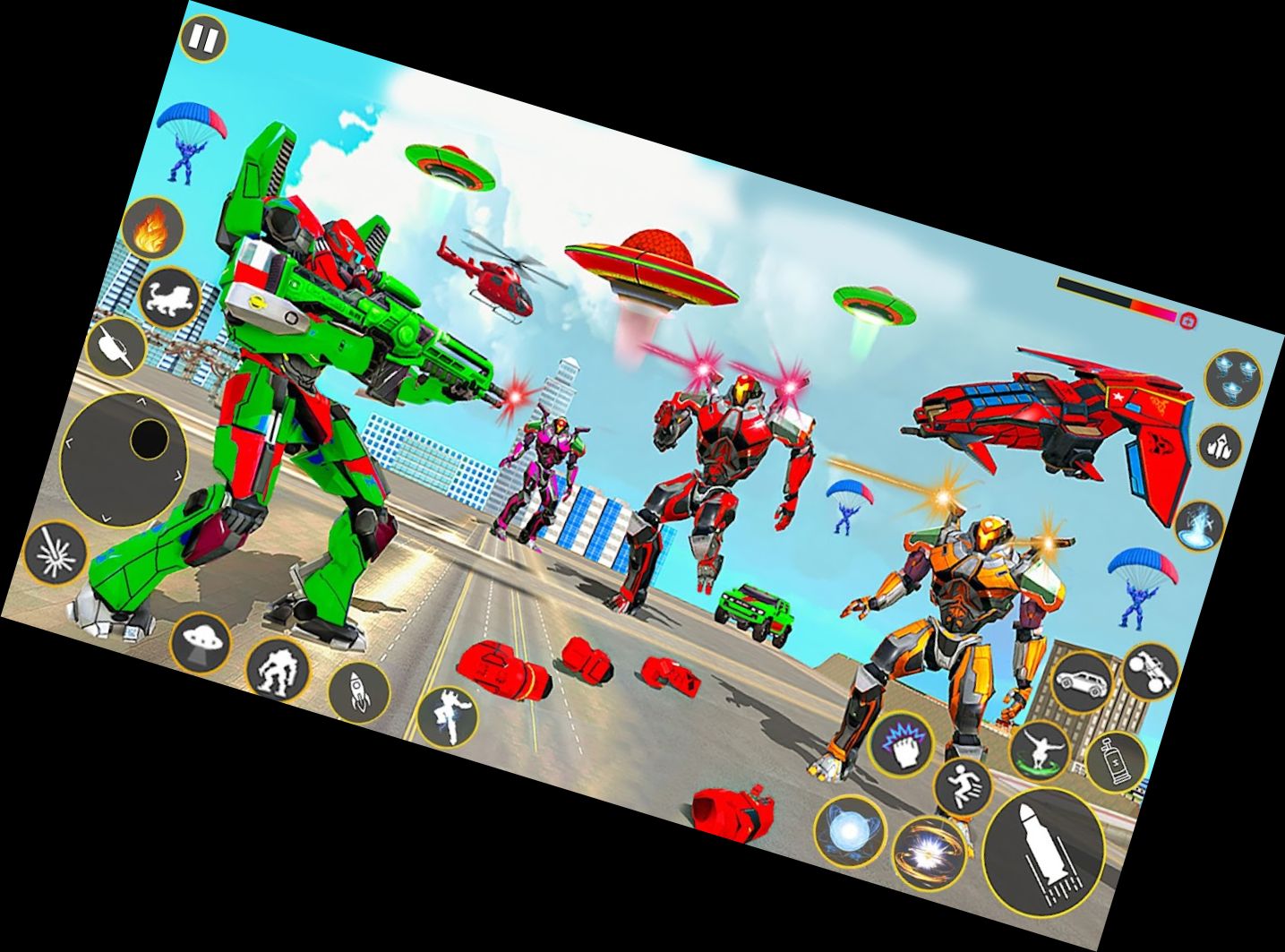 Игры Робота Космоса 3D