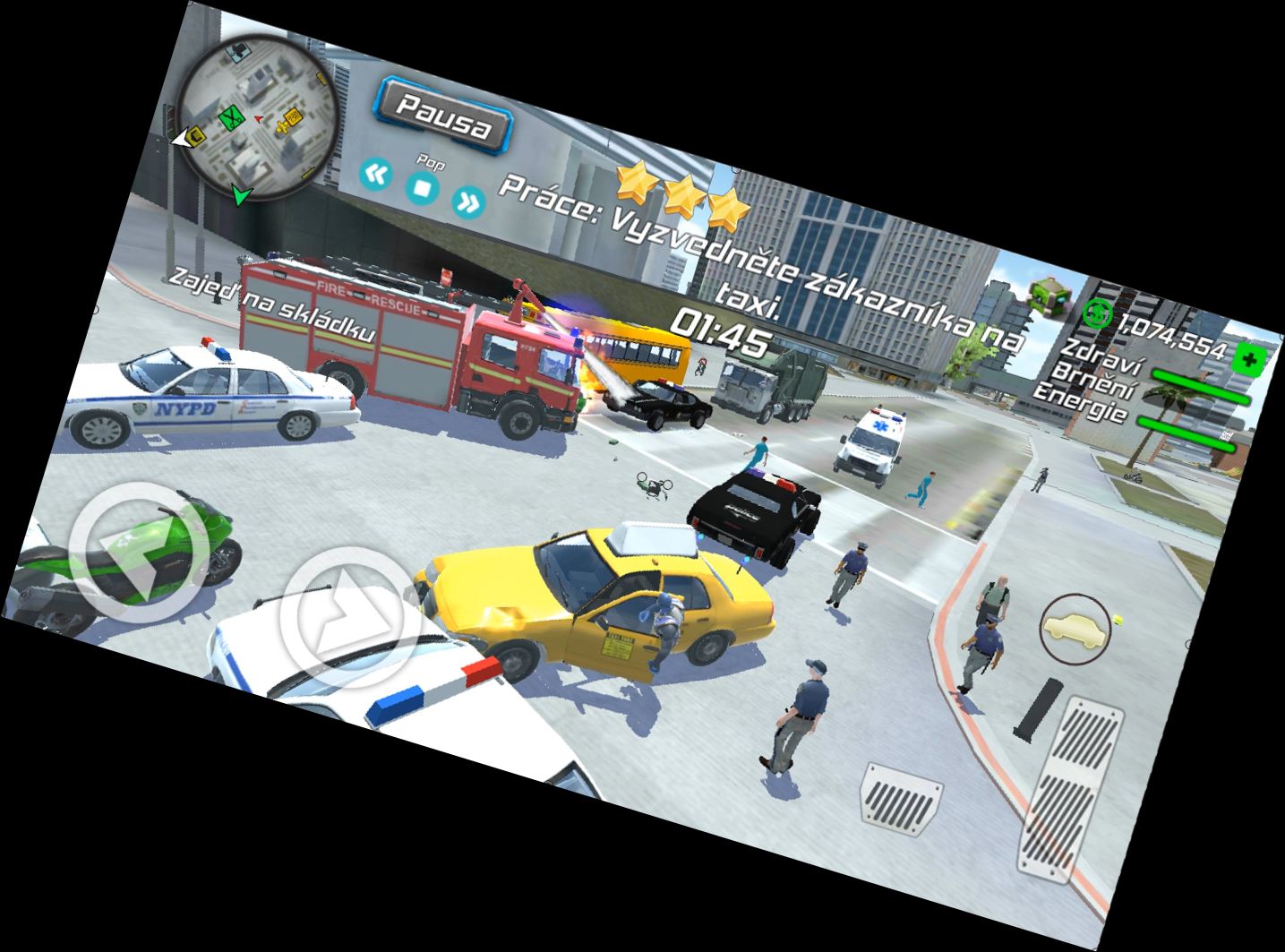 Großer Mobiler Held Gangster