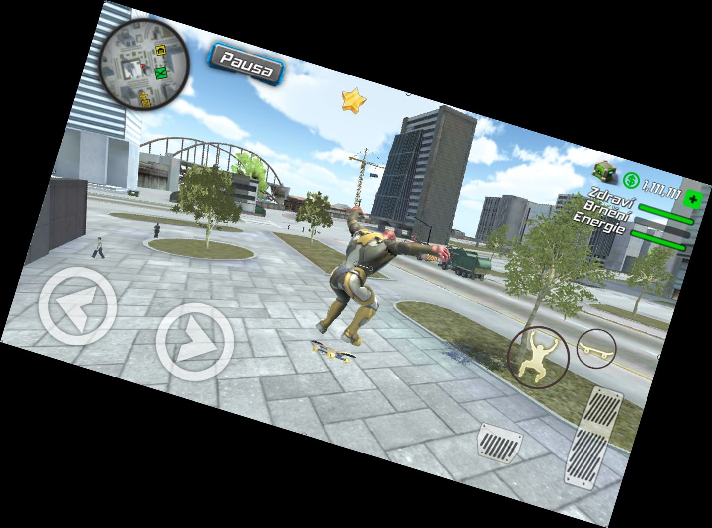 Großer Mobiler Held Gangster