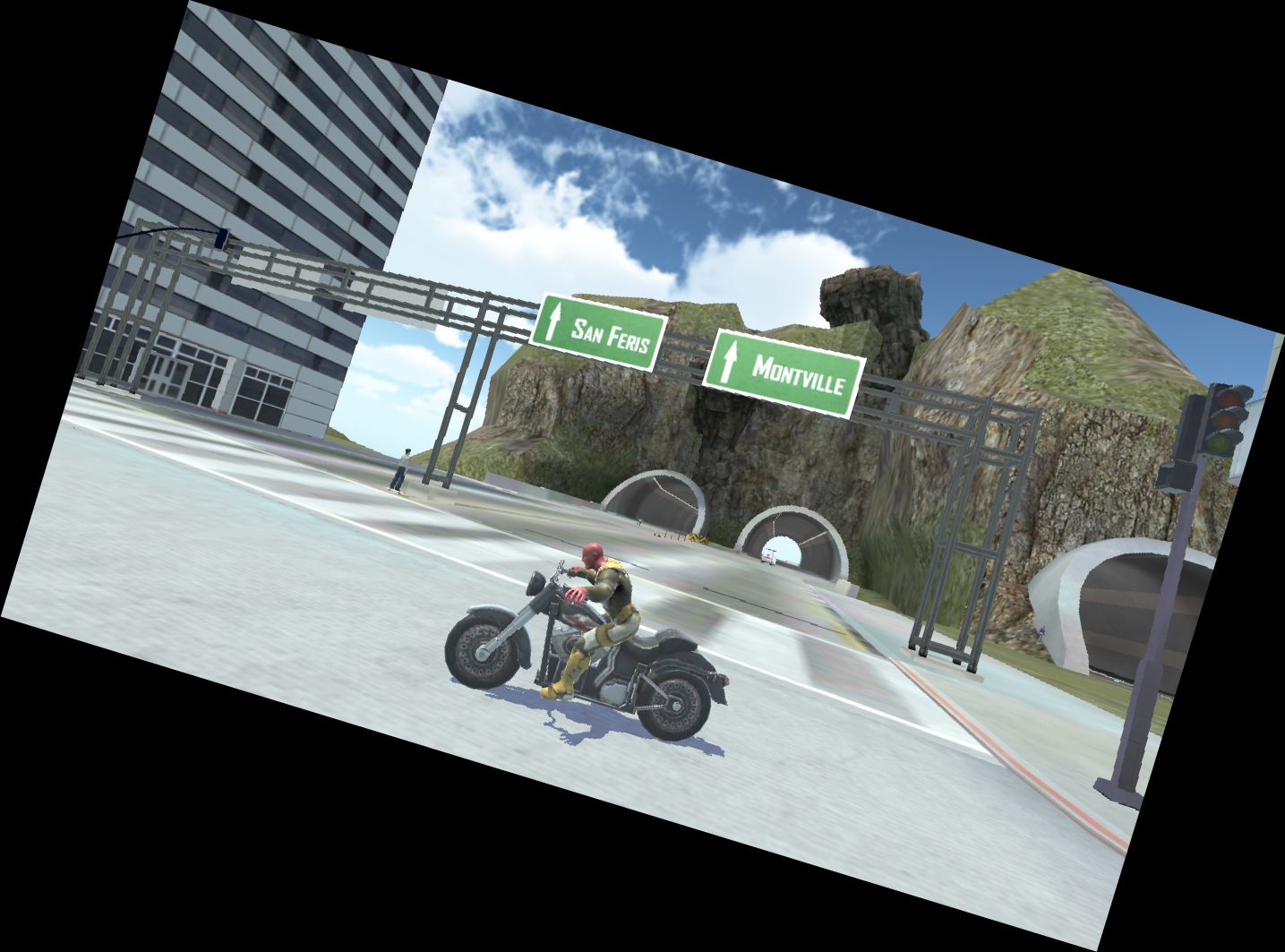 Großer Mobiler Held Gangster