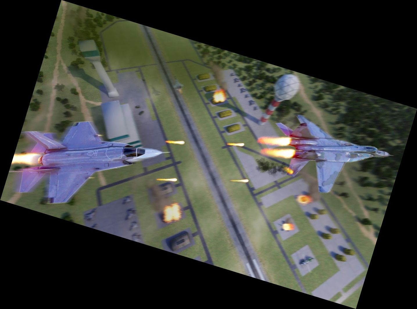 Kampfflugzeug Himmel Simulator VR