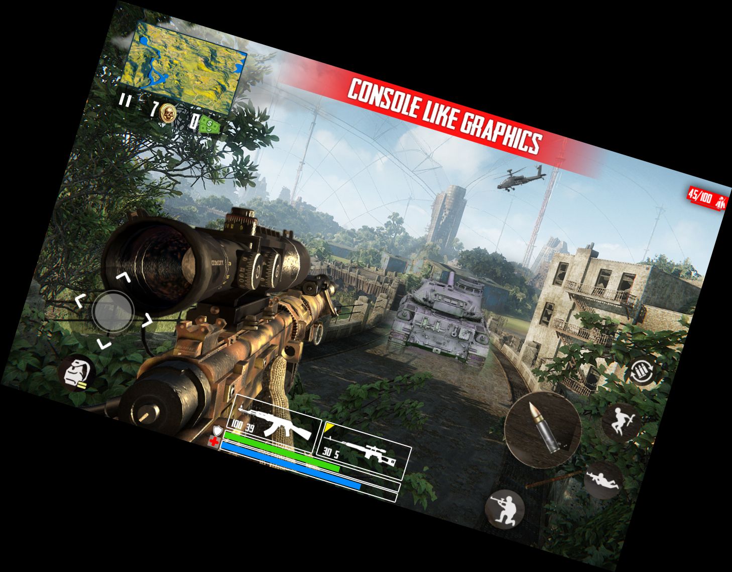 3D Combat Shooter Games