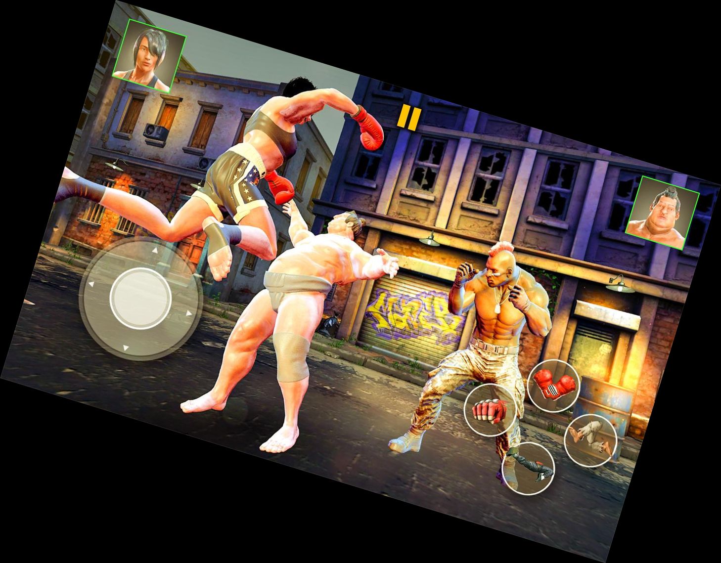 Kampf für Gerechtigkeit - Boxspiel