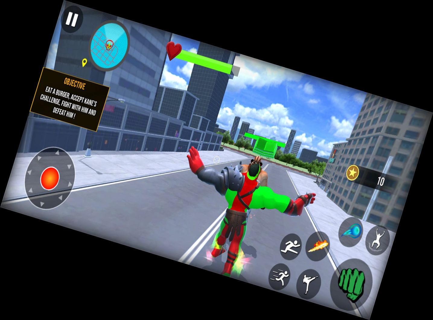 Unglaublicher Monster-Muskel-Held