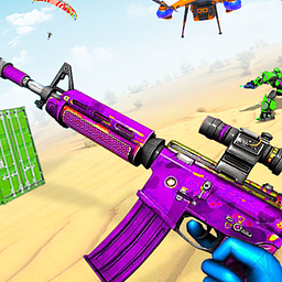 Roboter-Schieß-Legacy-Kriegsspiel