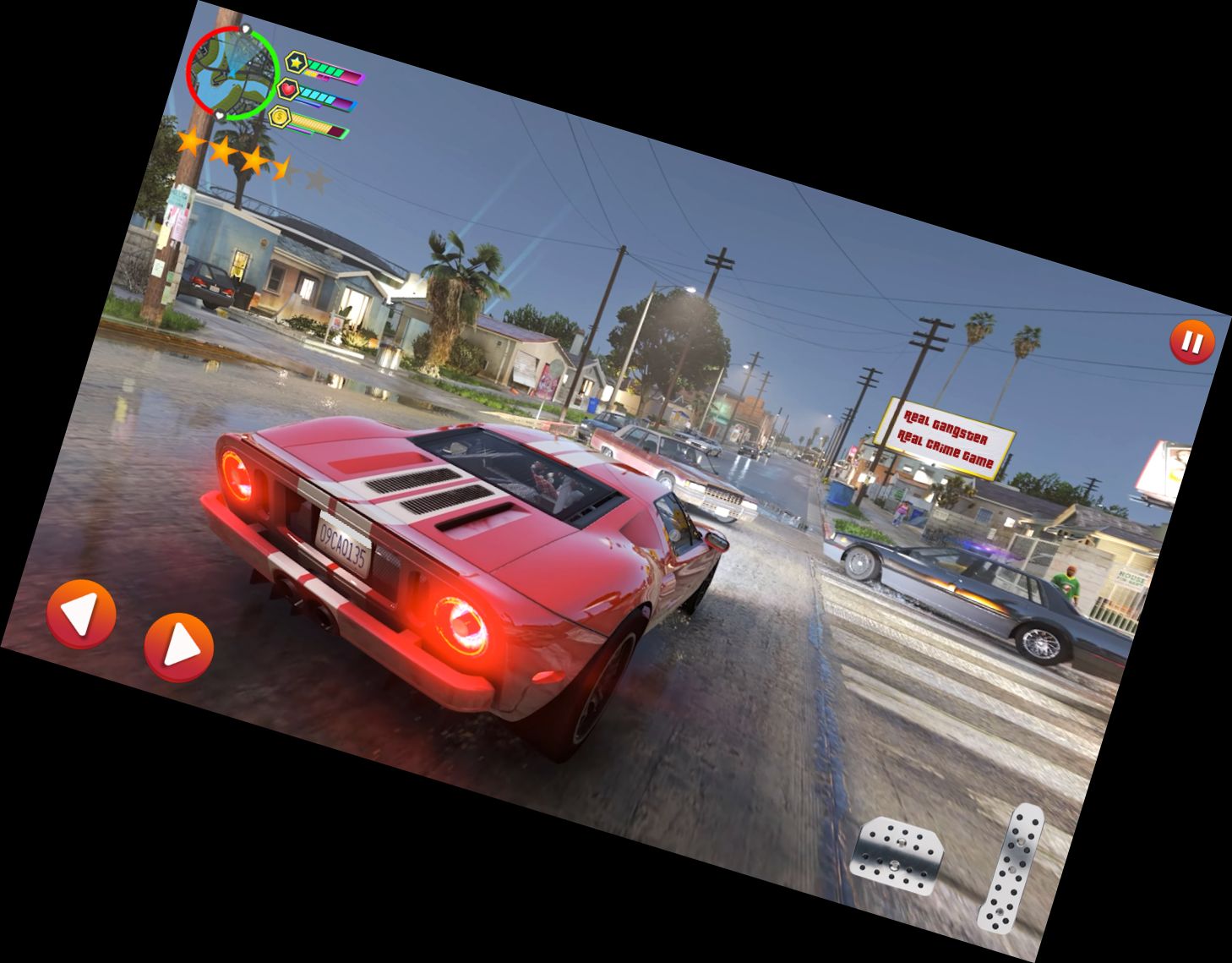 Echter Gangster Echtes Verbrechen Spiel