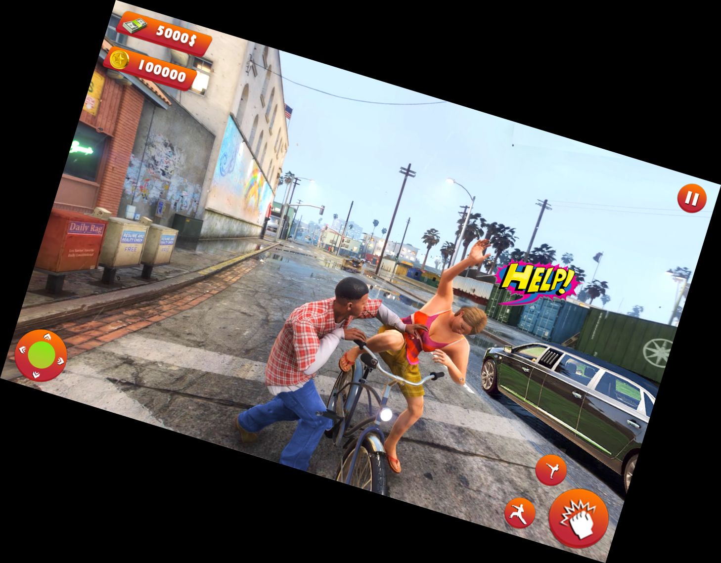 Echter Gangster Echtes Verbrechen Spiel