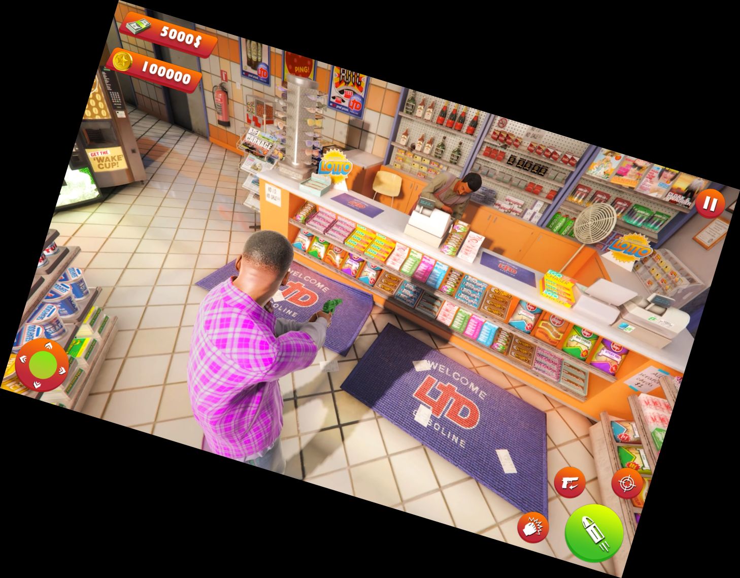 Echter Gangster Echtes Verbrechen Spiel