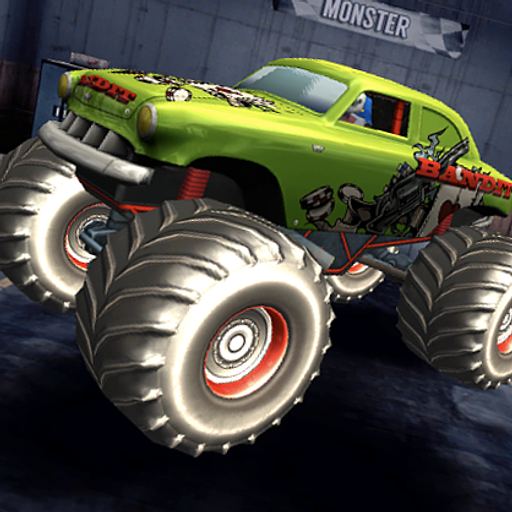 Giant Monster Truck Jump Racing 3D