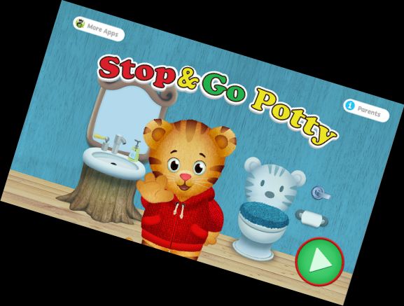 Daniel Tiger's Stop & Go Potty 

 Daniel Tiger's Pausieren & Losgehen mit der Pottys