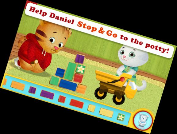 Daniel Tiger's Stop & Go Potty 

 Daniel Tiger's Pausieren & Losgehen mit der Pottys