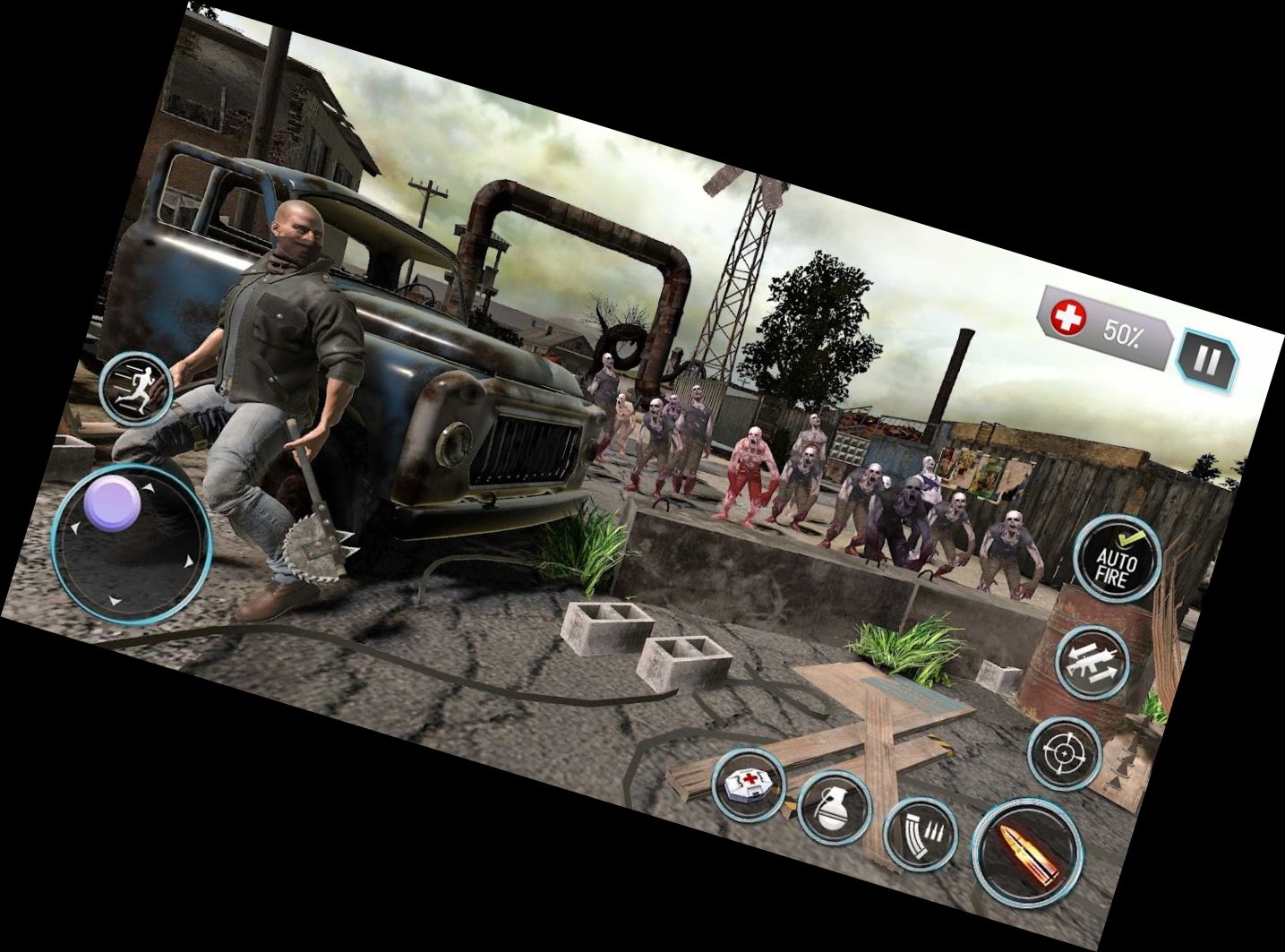 Toter Überlebender Zombie Ausbruch