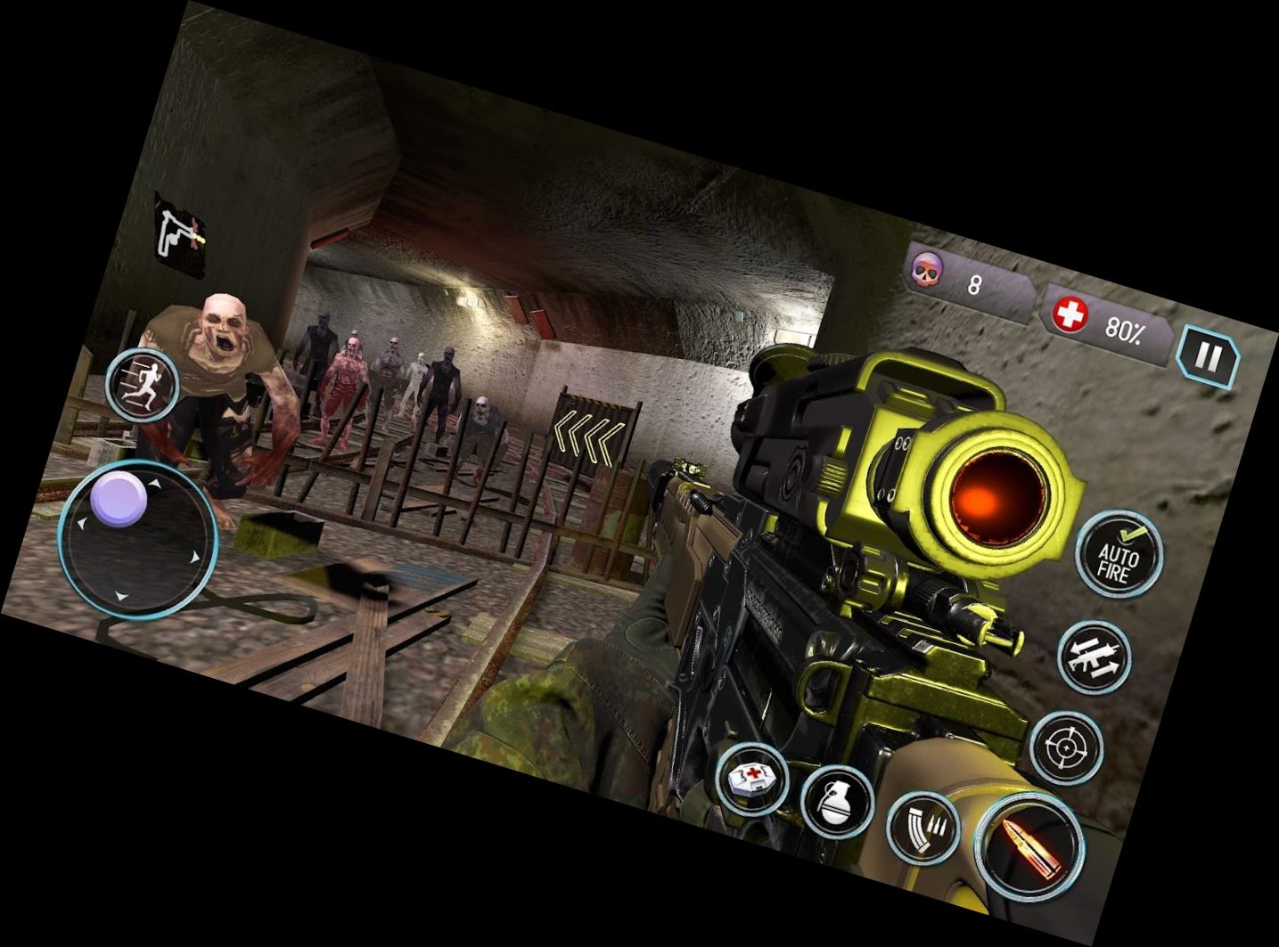 Toter Überlebender Zombie Ausbruch