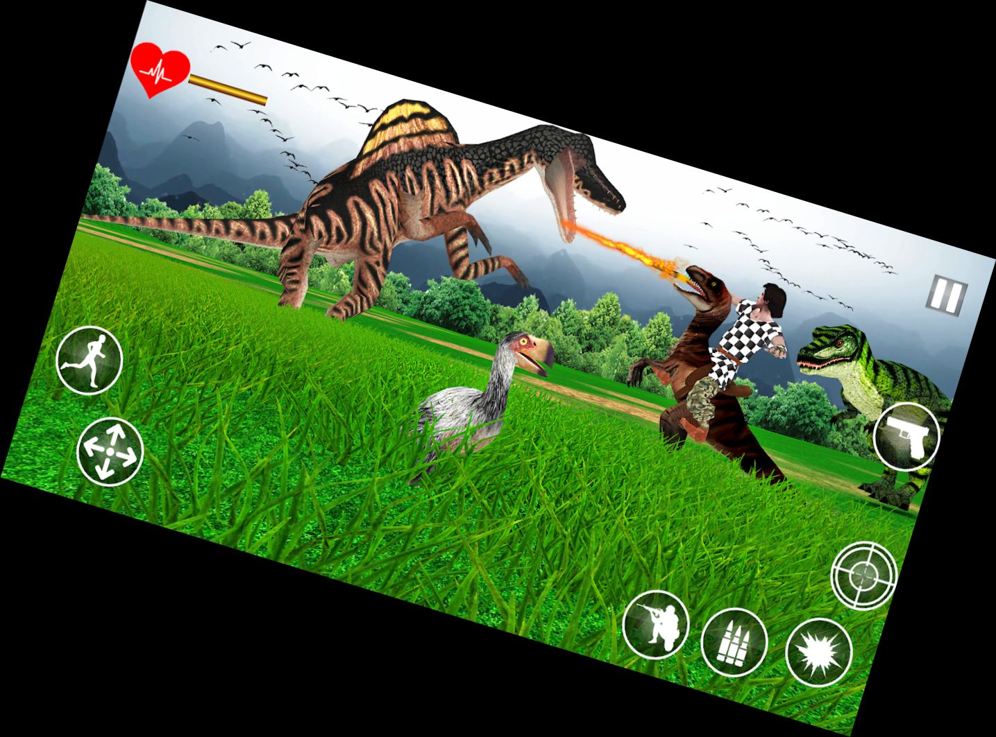 Safari-Dinosaurenjäger