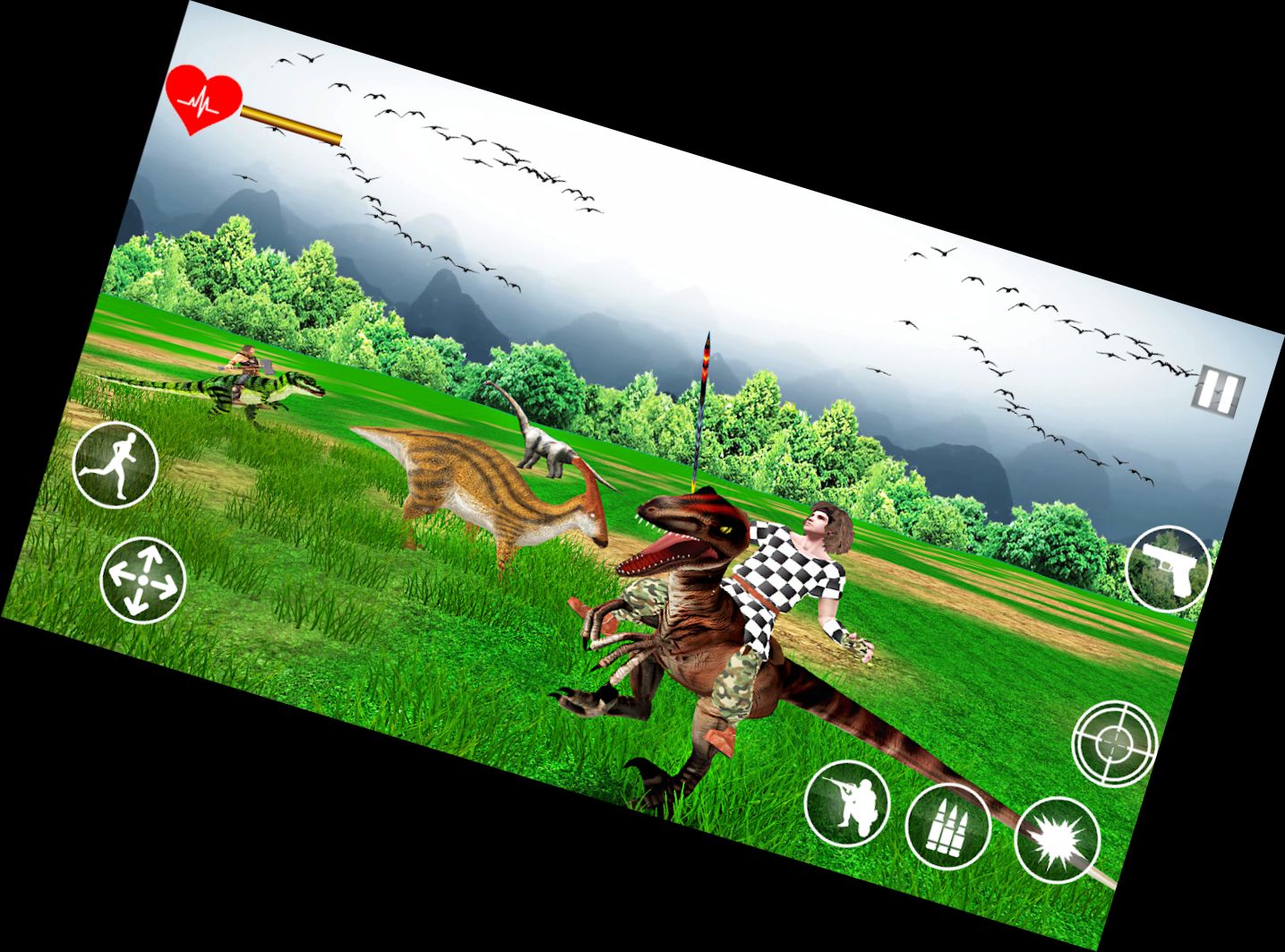 Safari-Dinosaurenjäger