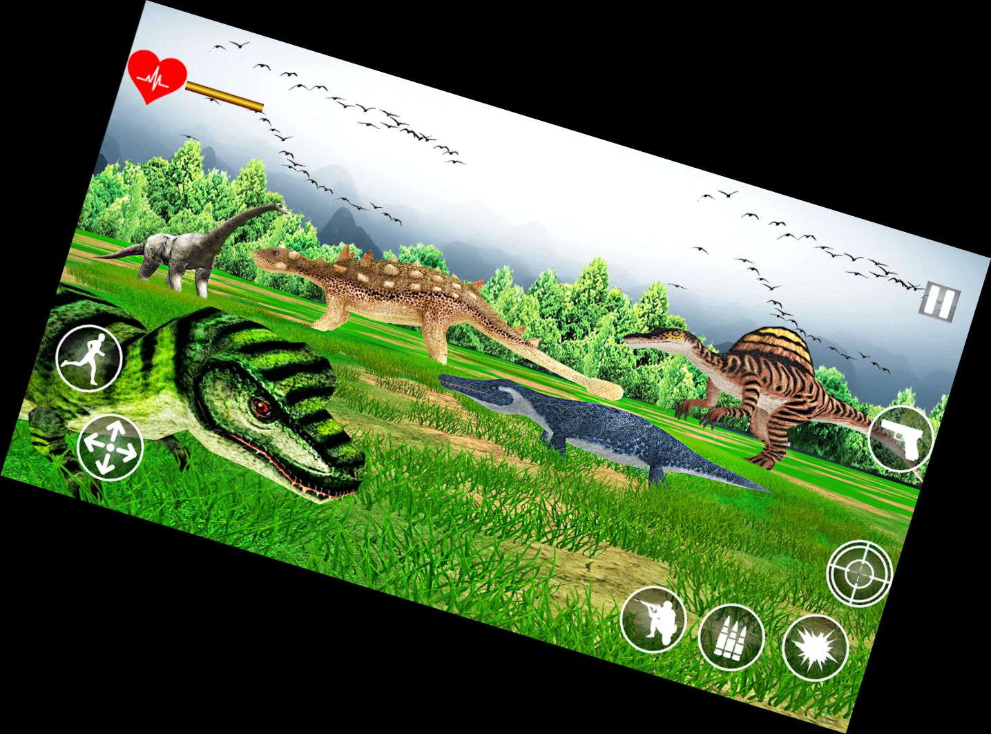 Safari-Dinosaurenjäger