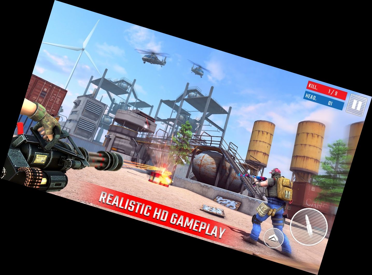 Ego-Shooter Gewehrschießspiele Offline