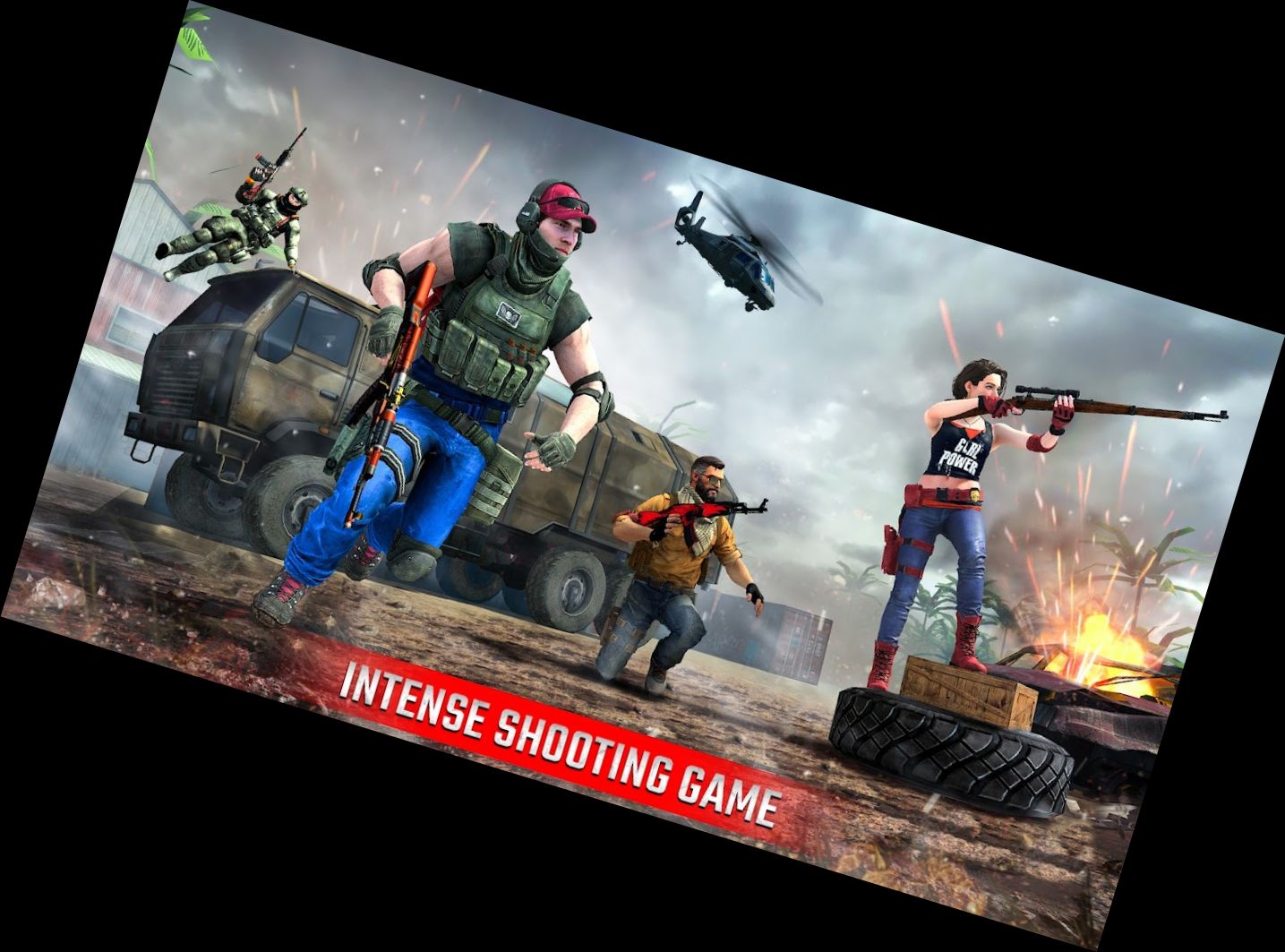 First Person Shooter Gun Simulator Games Offline