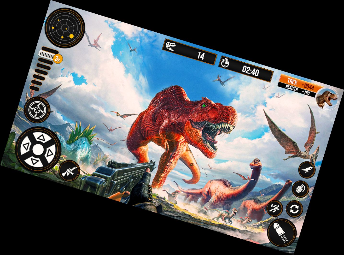 Savage Dinosaur Hunt 3D Shooter Games