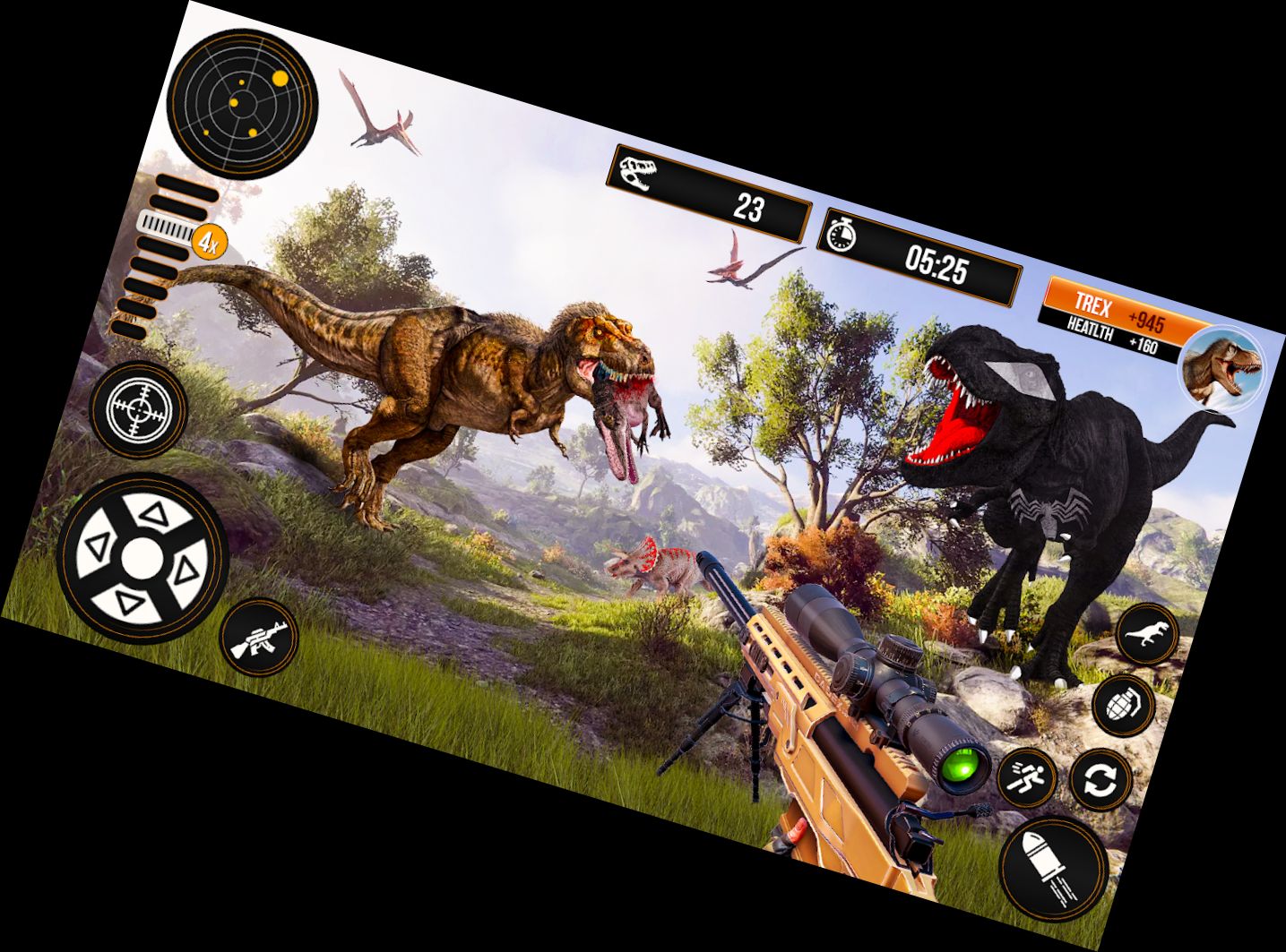 Savage Dinosaur Hunt 3D Shooter Games