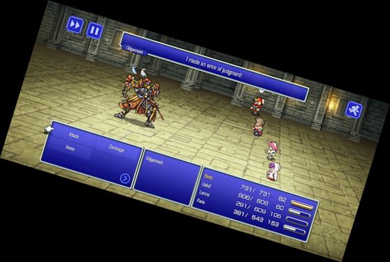 FINAL FANTASY V 

 becomes 

FINAL FANTASY FÜNF