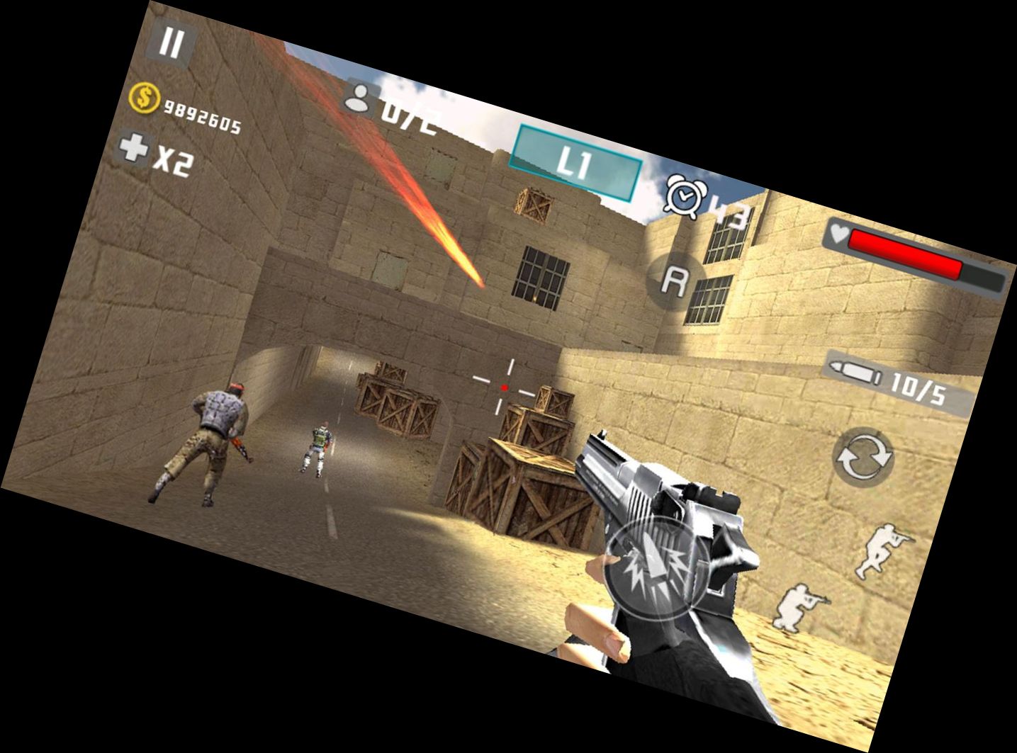 Выстрел Огонь В