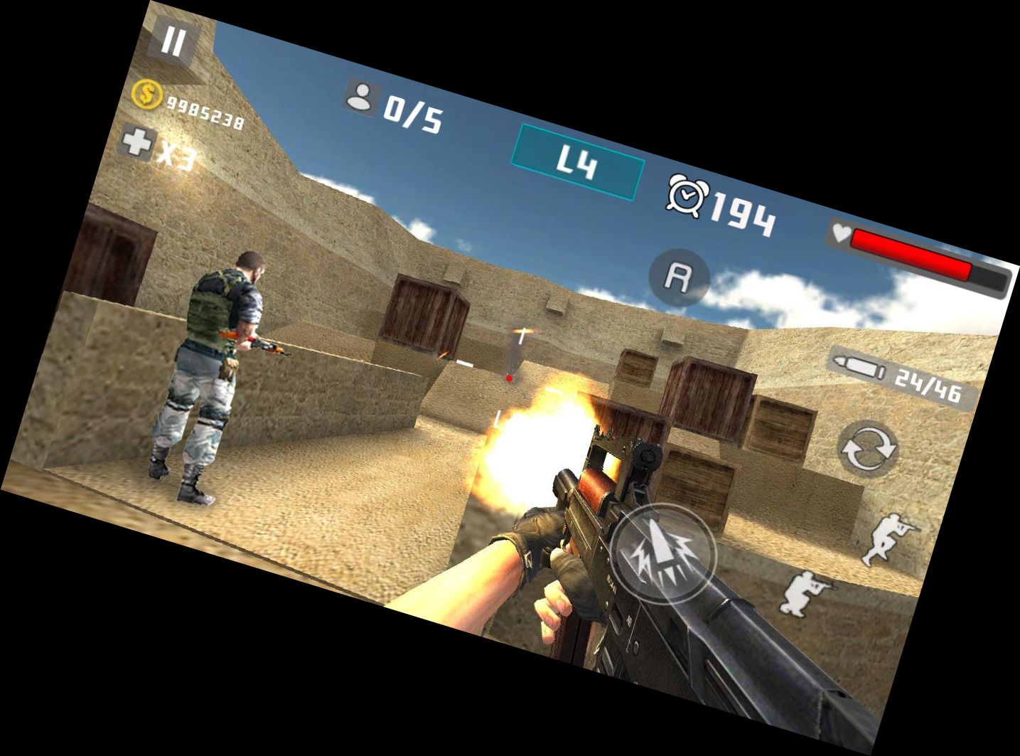 Battlefield Shooter Combat