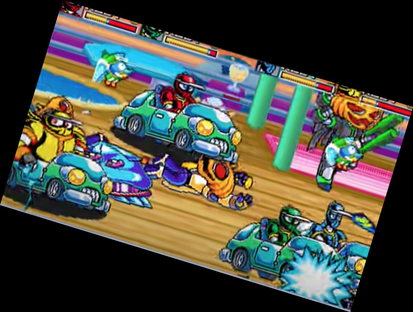 Ninja Baseball BatMan Arcade wird zu: Ninja-