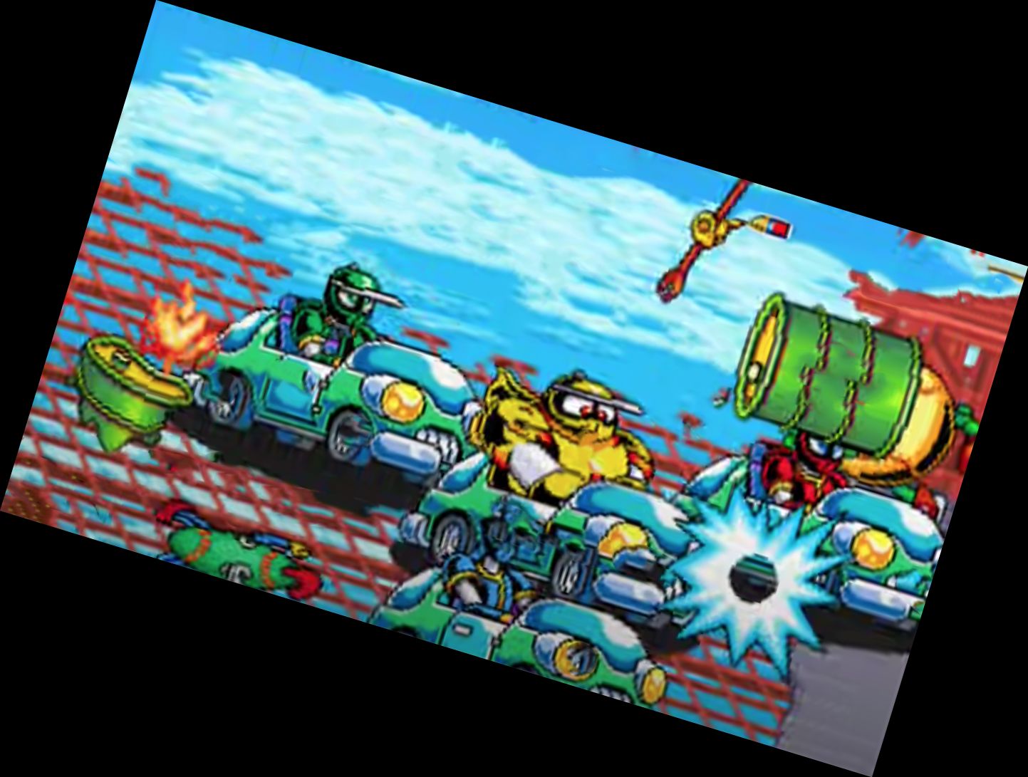 Ninja Baseball BatMan Arcade wird zu: Ninja-