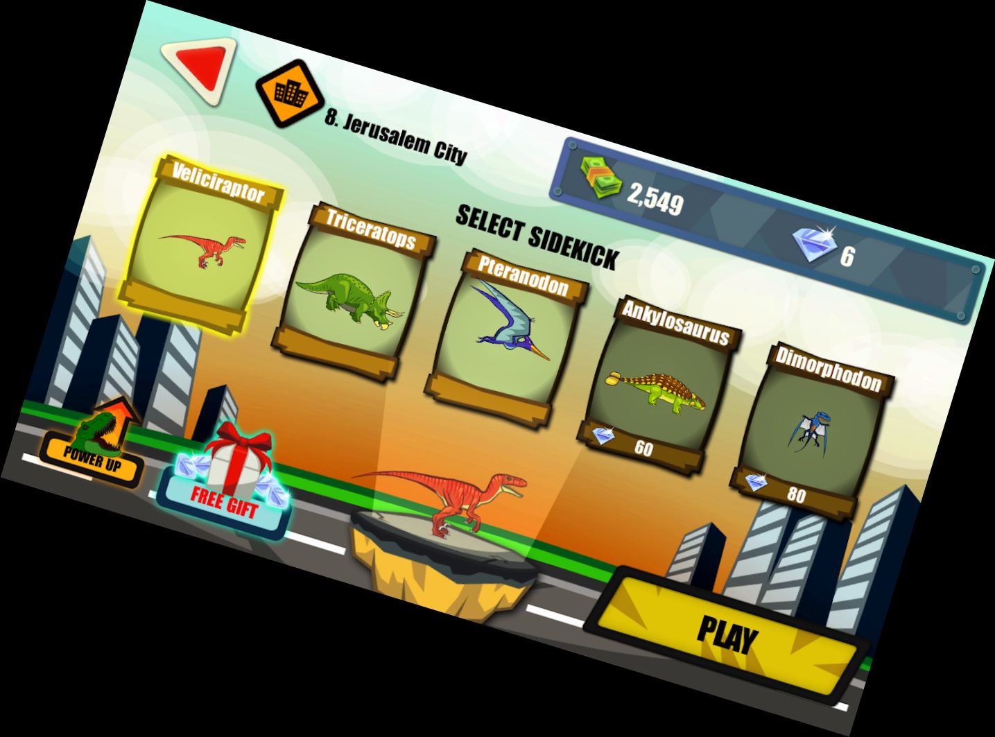 Юрский Динозавр Городской Б