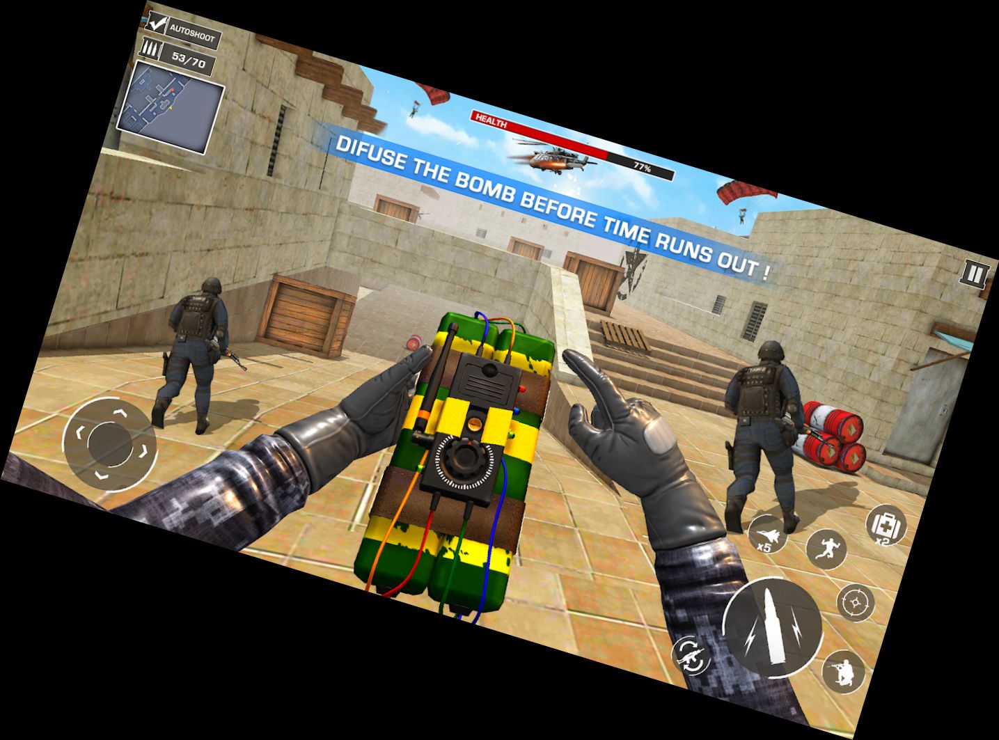 Tactical Weapon Assault: Shooter Games