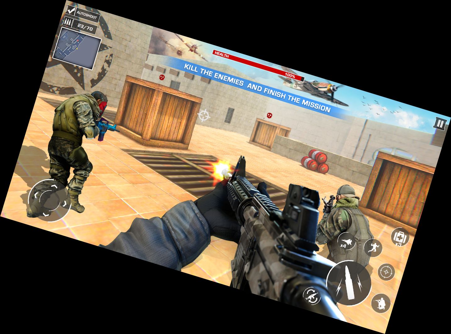 Tactical Weapon Assault: Shooter Games