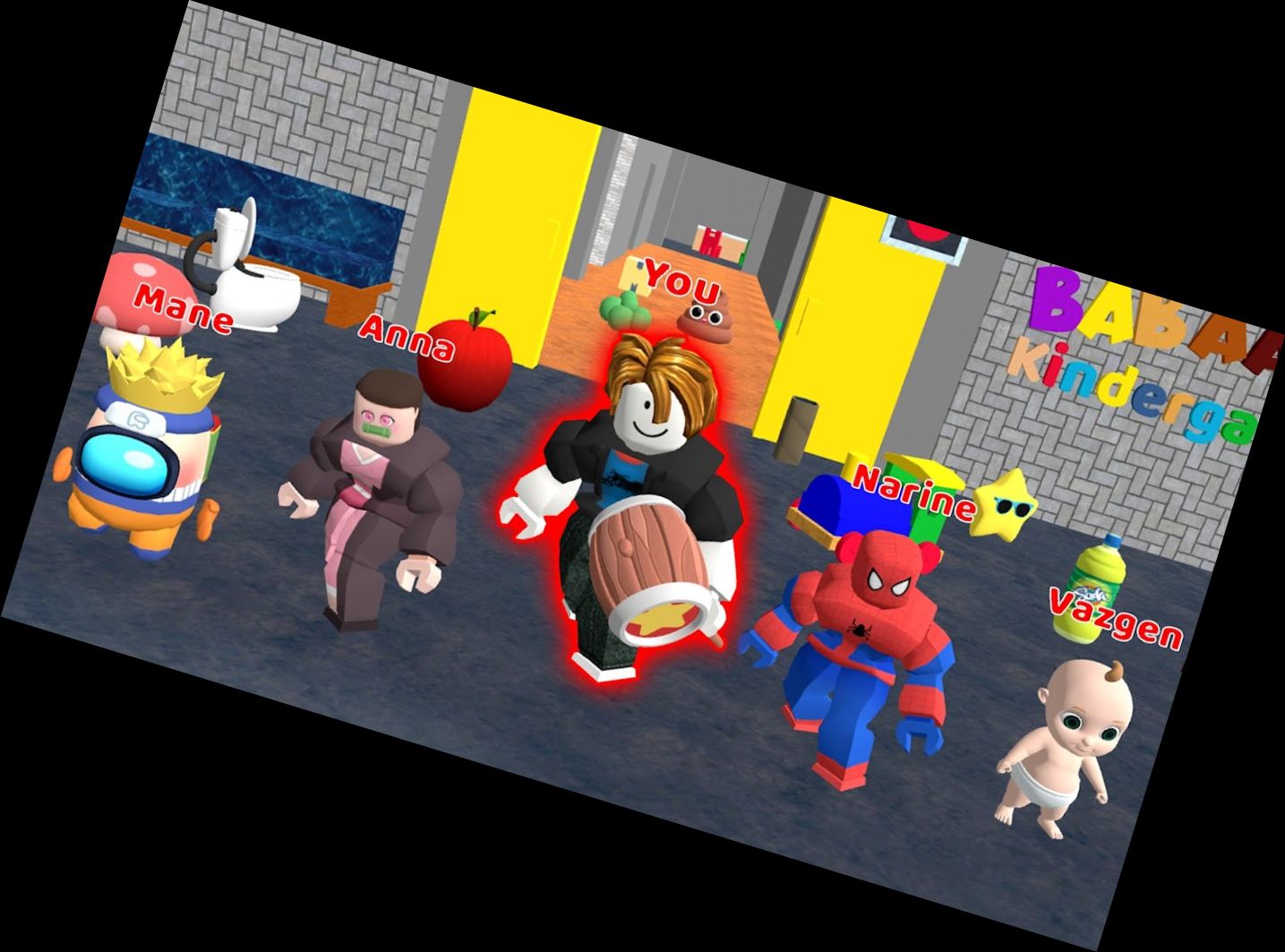 Спрятаться & Найти: Роблок против