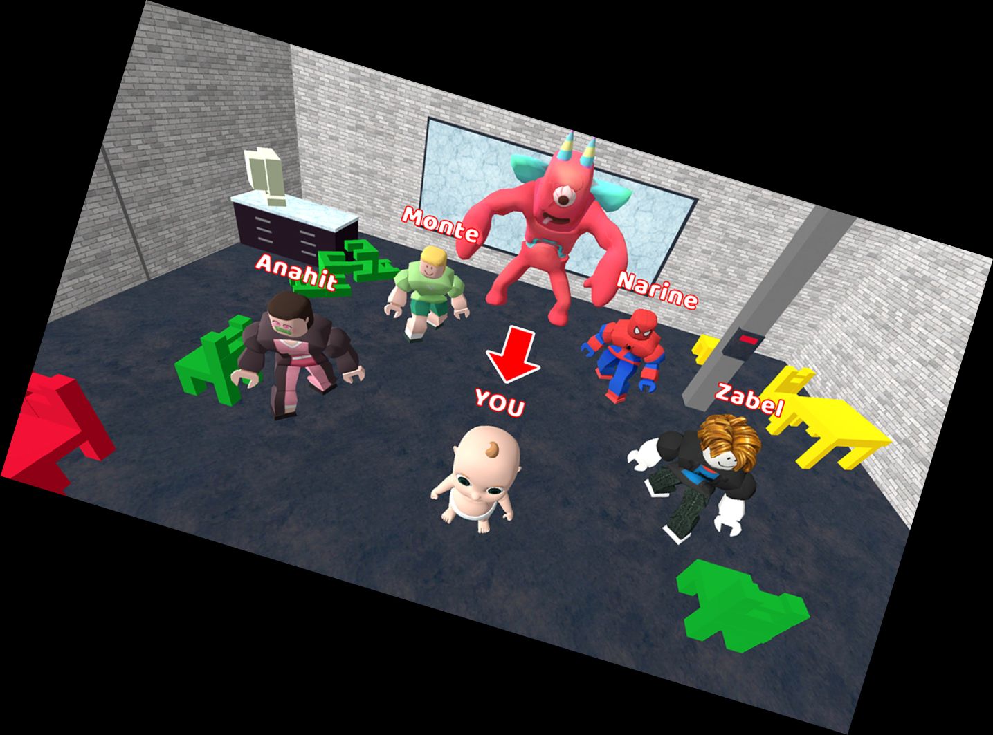 Спрятаться & Найти: Роблок против