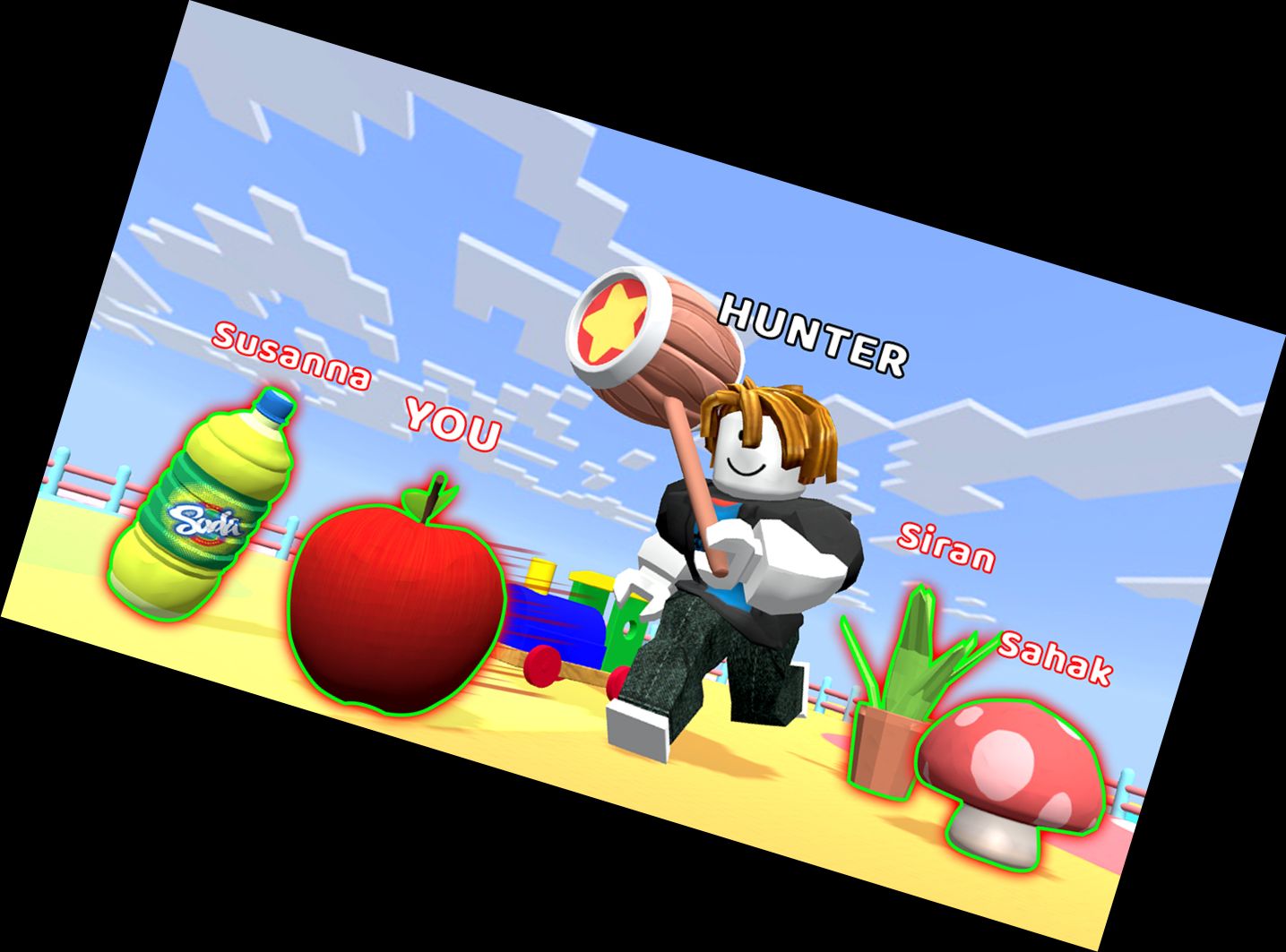 Versteck & Finde: Roblock vs Re