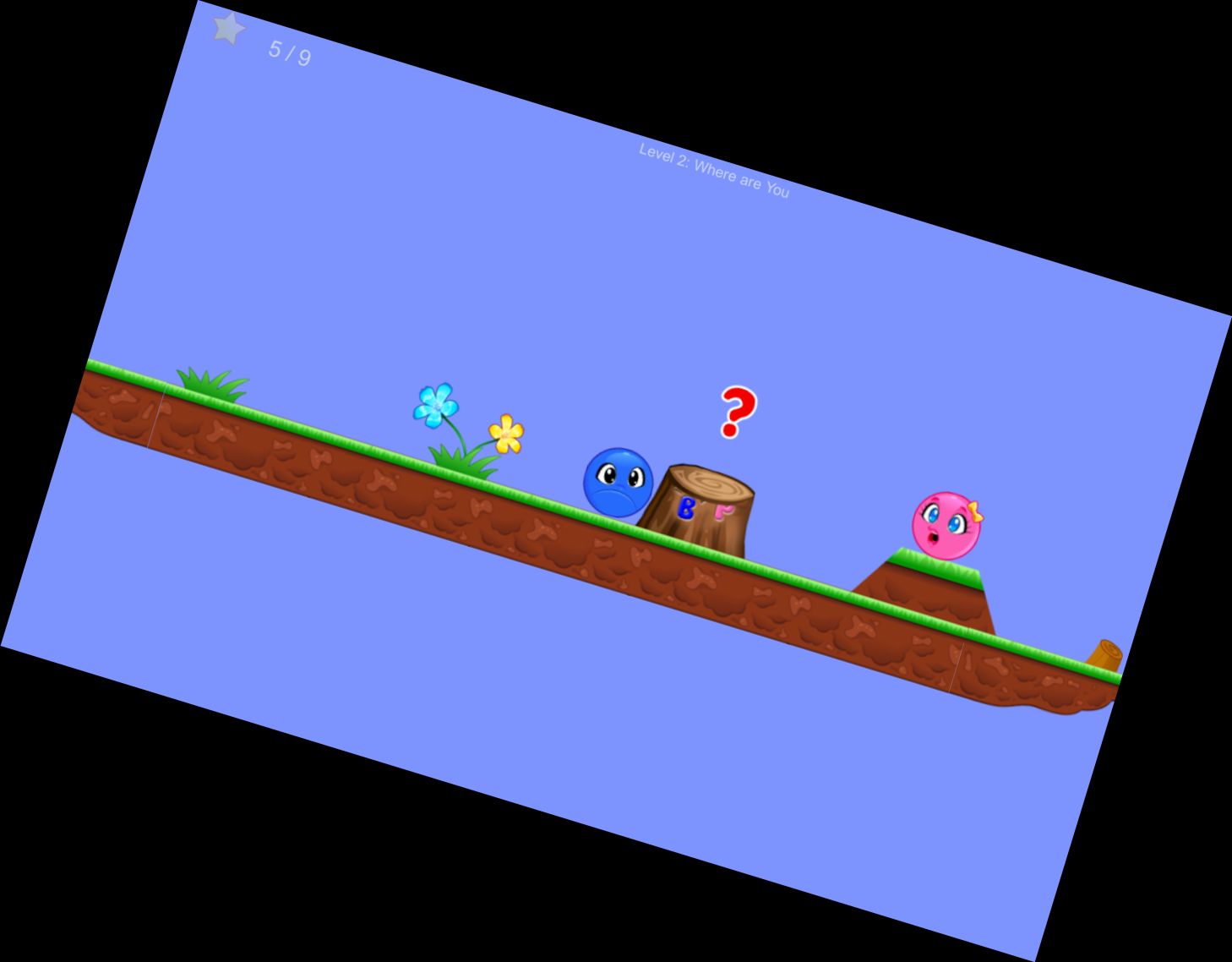 Синий Шар и Розовый Ш