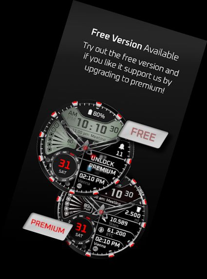 Fazer Premium Watch Face