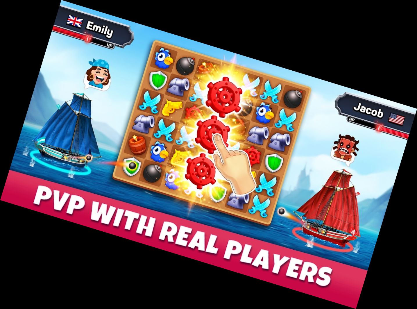 Piraten & Puzzles：Match 3