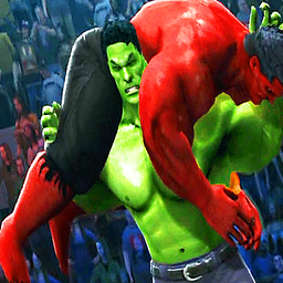 Unglaublicher Grüner Superhelden Sim