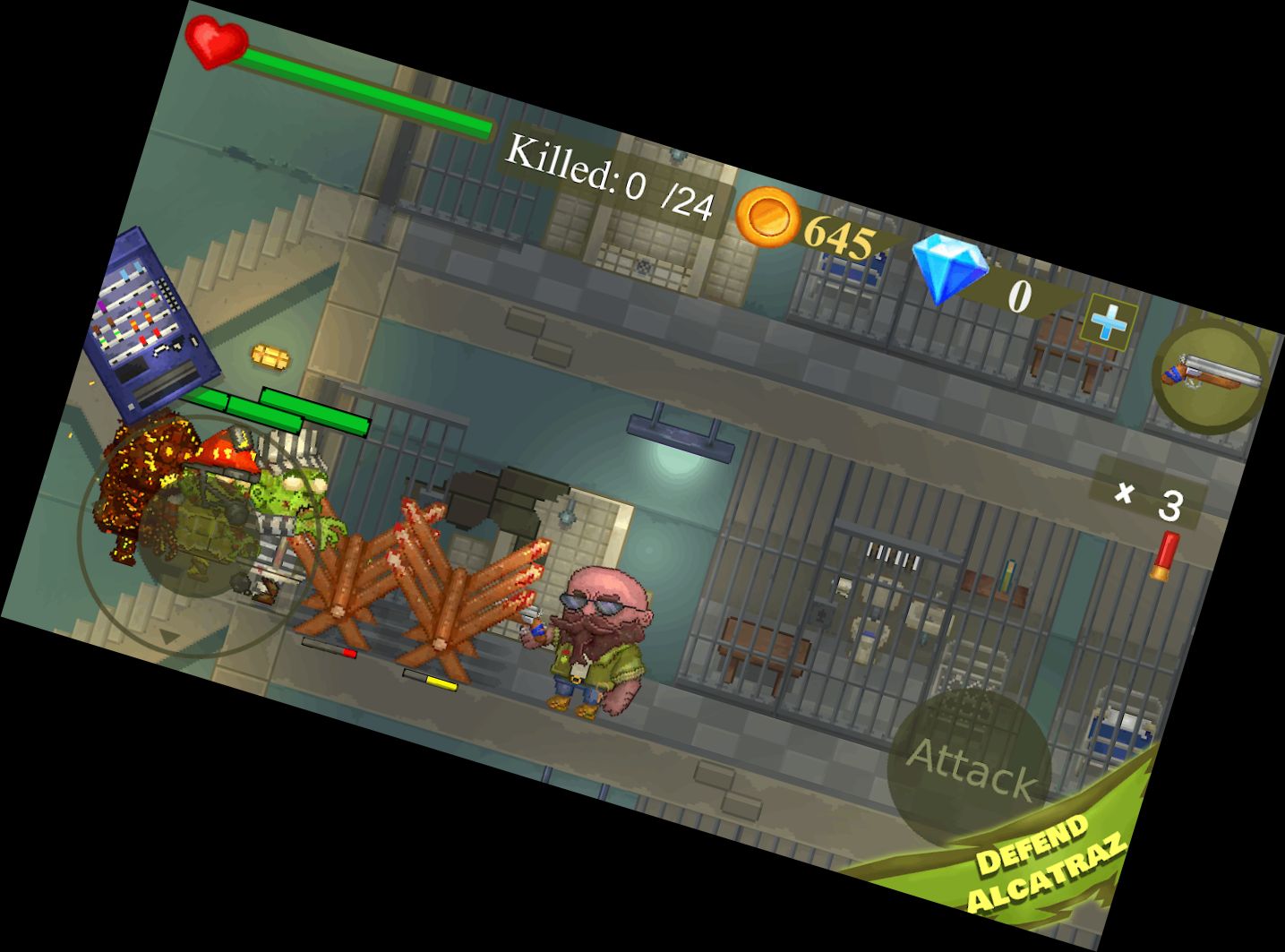 Alcatraz-Gefängnis Todesmission