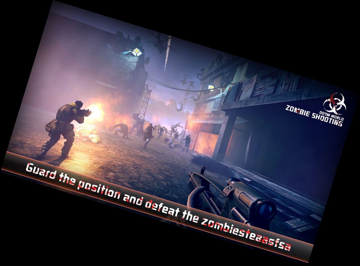 Zombie-Verteidigungsschießen:J