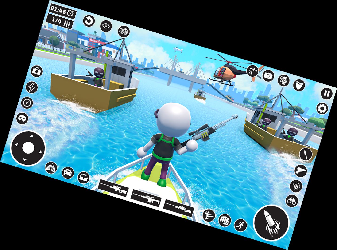 Снайпер-Человечек - Игры