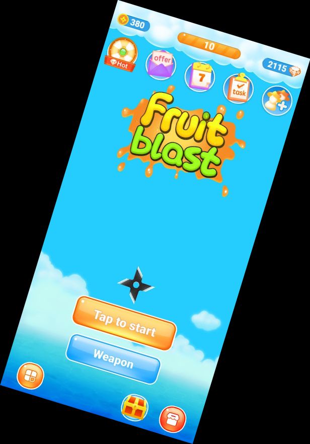 Frucht-Explosion - Messer-Me