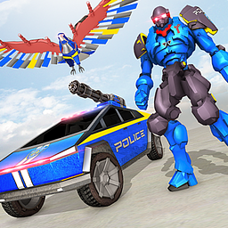 Polizei-Adler-Roboter-Lkw-S